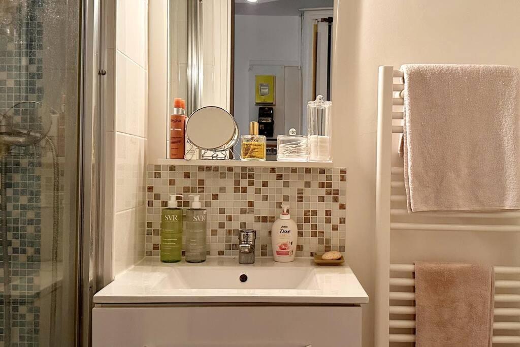 Appartement Studio Cozy Pour 2 Personnes Paris Bercy Extérieur photo